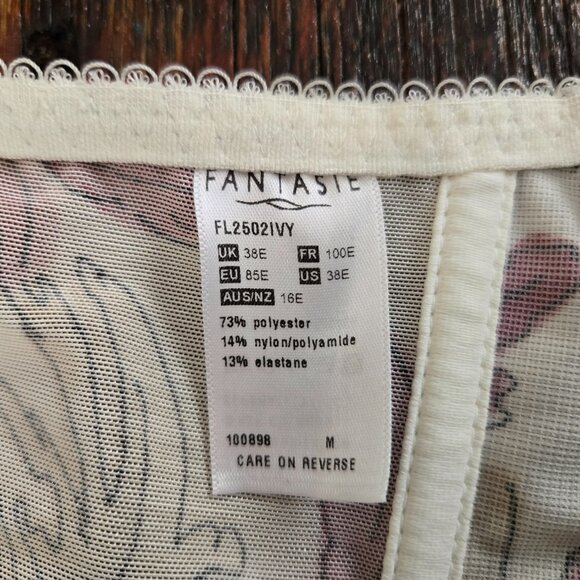 FANTASIE BRA FL2502 Ivy Lace Underwire Bra UK/US 38E/38E (discontinued pattern) - Picture 5 of 5